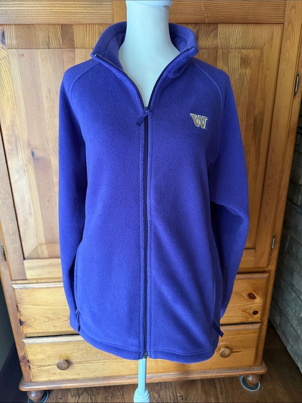 Columbia Washington Huskies Purple Fleece Jacket